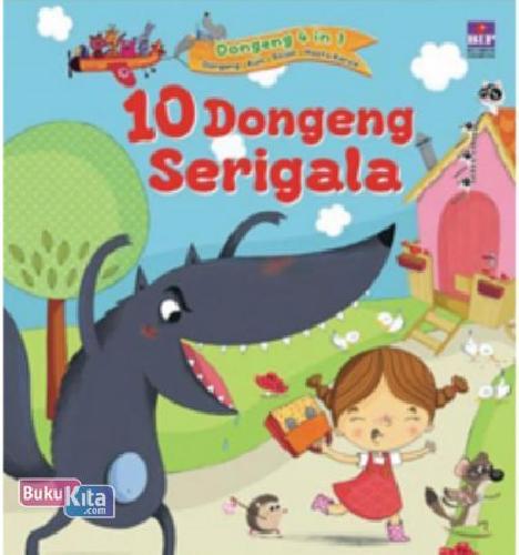 Cover Buku 10 Dongeng Serigala