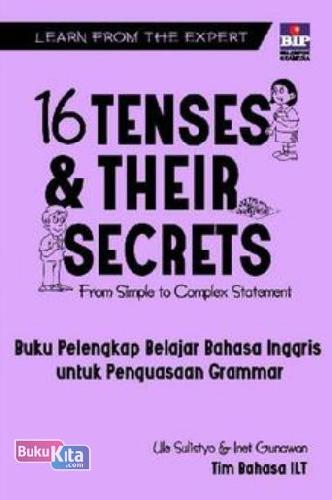 Cover Buku 16 TENSES & THEIR SECRET
