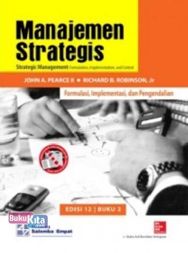 Cover Buku Manajemen Strategis (Formulasi, Implementasi, dan Pengendalian) Buku 2 Edisi 12 (HVS)