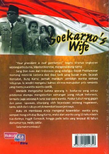 Cover Belakang Buku Soekarno's Wife: Bidadari-Bidadari di Sekitar Bung Karno