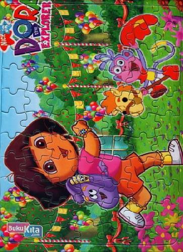 Cover Buku Puzzle Besar: Dora The Explorer 2