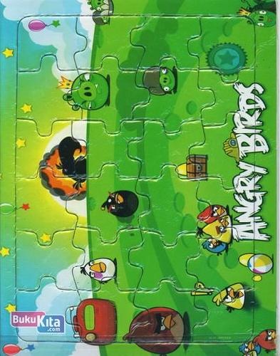 Cover Buku Puzzle Sedang: Angry Birds 1