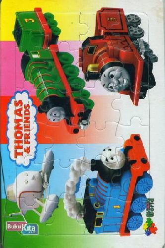Cover Buku Puzzle Sedang Spon: Thomas & Friends