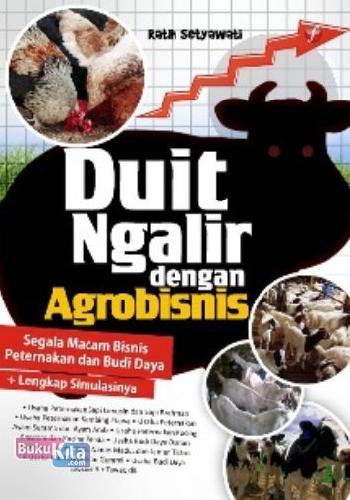 Cover Buku Duit Ngalir dengan Agrobisnis