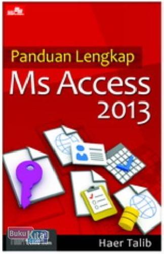 Cover Buku Panduan Lengkap MS Access 2013