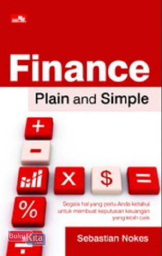 Cover Buku Finance Plain and Simple