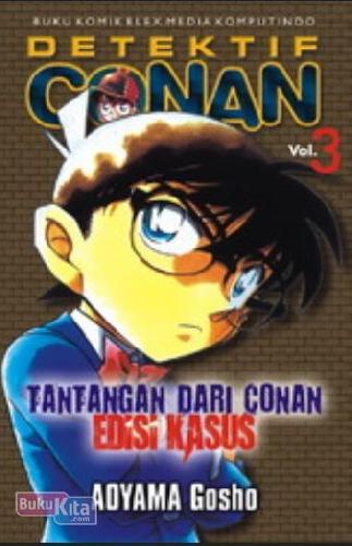 Cover Buku Tantangan dari Conan 3 (Edisi Kasus)