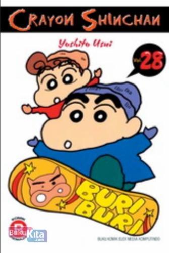 Cover Buku Crayon Shinchan 28