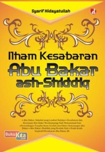 Cover Buku Ilham Kesabaran Abu Bakar ash Shiddiq
