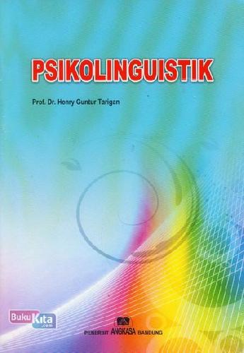 Cover Buku Psikolinguistik (Cover Baru)