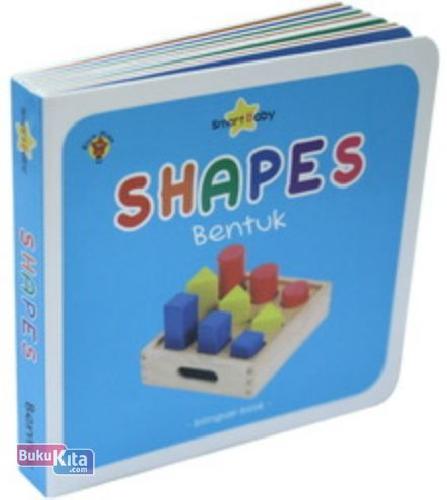 Cover Buku Board Book Smart Baby: Shapes
