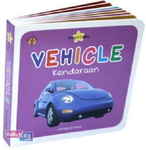 Cover Buku Board Book Smart Baby: Vehicle