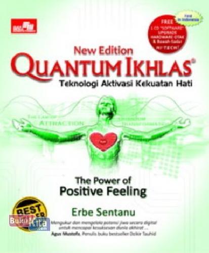 Cover Buku Quantum Ikhlas New Edition + CD