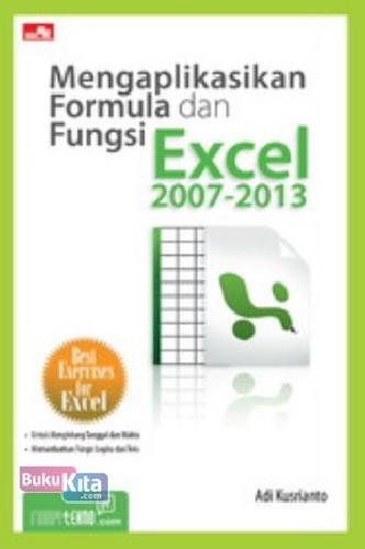 Cover Buku Mengaplikasikan Formula dan Fungsi Excel 2007-2013