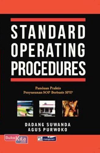 Cover Buku Standard Operating Procedures: Panduan Praktis Penyusunan SOP Berbasis SPIP