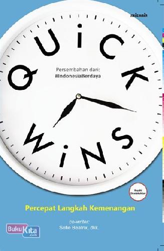 Cover Buku Quick Wins: Percepat Langkah Kemenangan