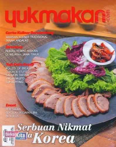 Cover Buku Yukmakan.com Edisi 29 | Maret - Mei 2014