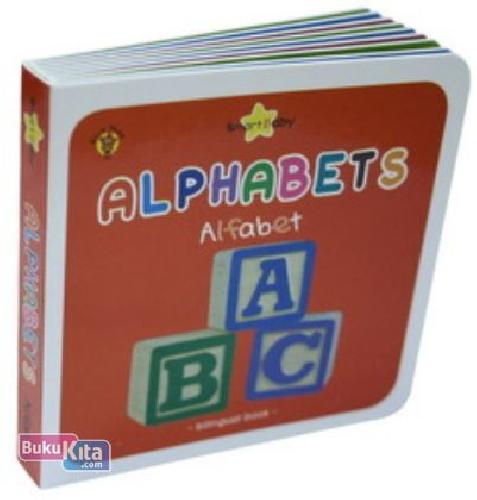 Cover Buku Board Book Smart Baby: Alphabets