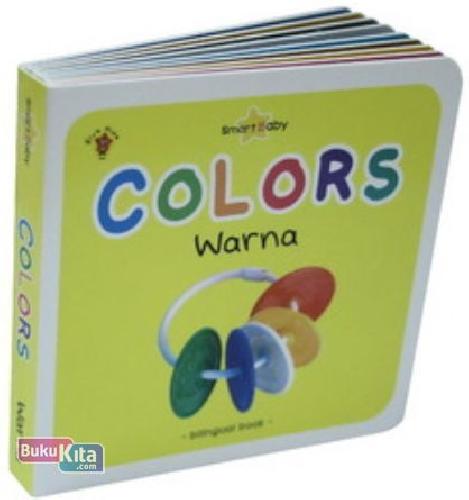 Cover Buku Board Book Smart Baby: Colors