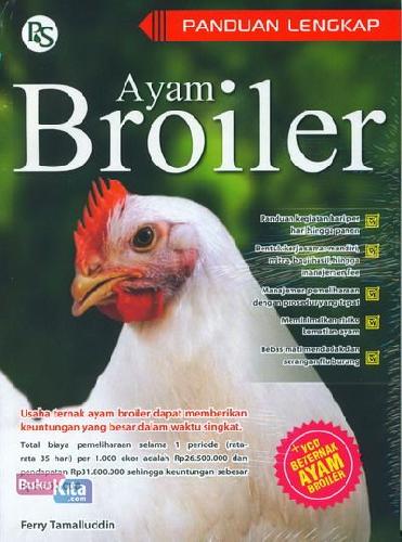 Cover Buku Panduan Lengkap Ayam Broiler