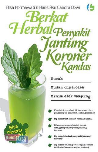 Cover Buku Berkat Herbal: Penyakit Jantung Koroner Kandas (Promo Best Book)