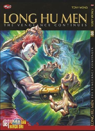 Cover Buku Long Hu Men - The Vengeance Continues 08