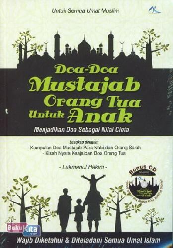 Cover Buku Doa-Doa Mustajab Orang Tua Untuk Anak (CD)