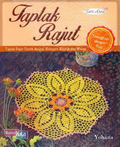 Cover Buku Taplak Rajut