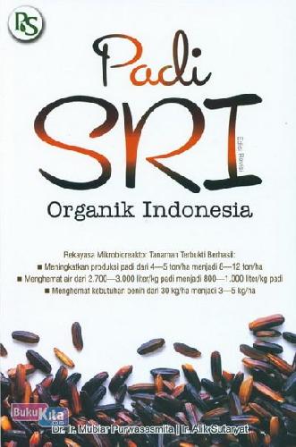 Cover Buku Padi SRI Organik Indonesia
