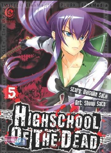 Cover Buku LC: Highschool of The Dead 05