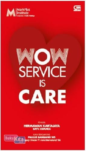 Cover Buku Wow Service is Care