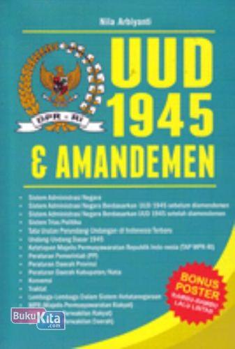 Cover Buku UUD 1954 & Amandemen