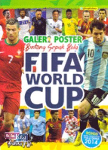 Cover Buku Galeri Poster Bintang Sepak Bola FIFA World Cup