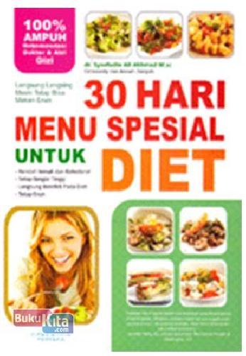 Cover Buku 30 Hari Menu Spesial untuk Diet