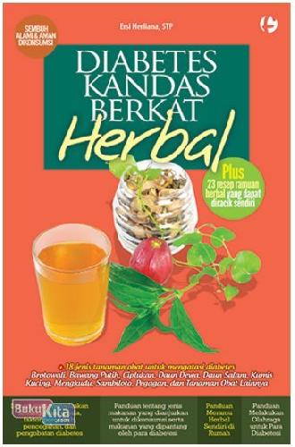 Cover Buku Diabetes Kandas Berkat Herbal