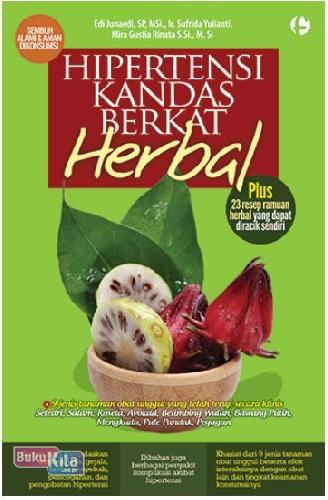 Cover Buku Hipertensi Kandas Berkat Herbal