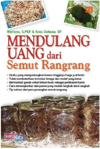 Cover Buku Mendulang Uang dari Semut Rangrang