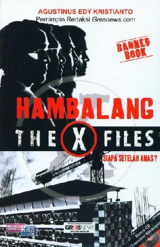 Cover Buku Hambalang The X Files