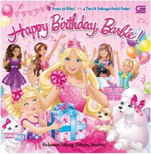 Cover Buku Barbie: Selamat Ulang Tahun, Barbie! - Happy Birthday, Barbie!