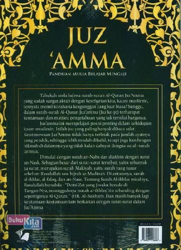 Cover Belakang Buku JUZ AMMA: Panduan Mulia Belajar Mengaji