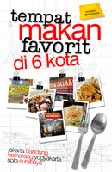Cover Buku Tempat Makan Favorit di 6 Kota