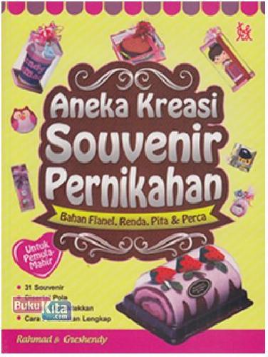 Cover Buku Aneka Kreasi Sounvenir Pernikahan (Promo Best Book)