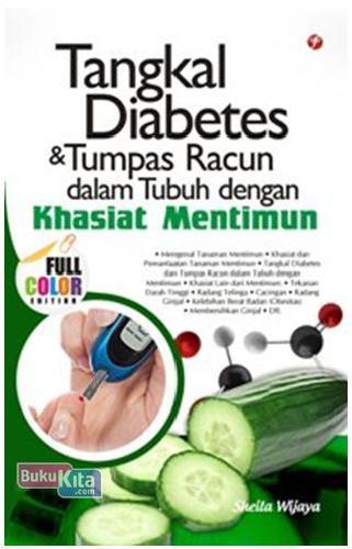 Cover Buku Tangkal Diabetes dan Tumpas Racun dalam Tubuh dengan