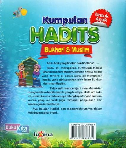 Cover Belakang Buku Kumpulan Hadits Bukhari & Muslim