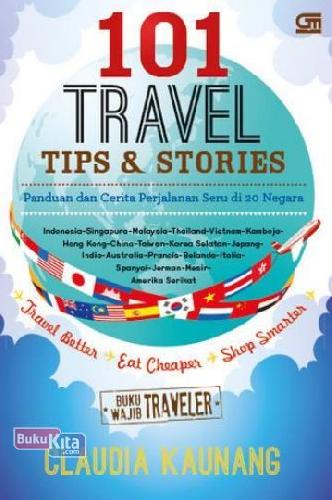 Cover Buku 101 Travel Tips & Stories