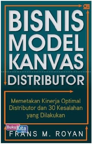 Cover Buku Bisnis Model Kanvas Distributor