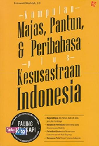 Cover Buku Kumpulan Majas, Pantun, & Peribahasa Plus Kesusastraan Indonesia