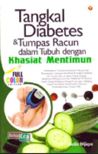 Cover Buku Tangkal Diabetes dan Tumpas Racun dengan Khasiat Mentimun