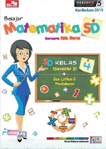 Cover Buku CBT BELAJAR MATEMATIKA SD KELAS 4 SEMESTER 2