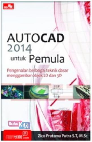 Cover Buku AutoCAD 2014 untuk Pemula